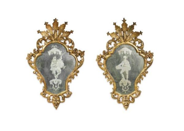18th century Venetian mirrors